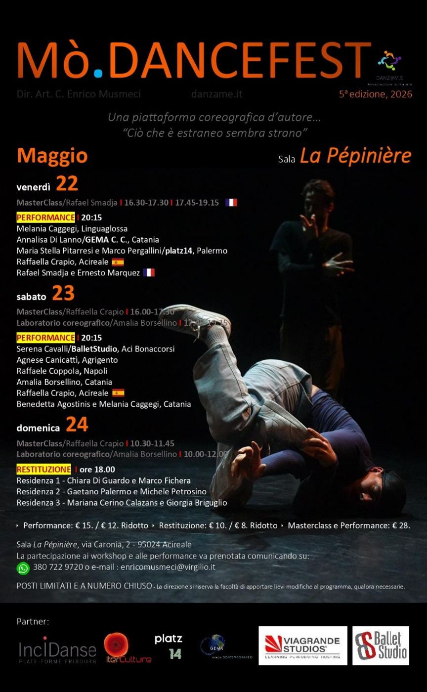Locandina del Mò.DANCEFEST 2026
